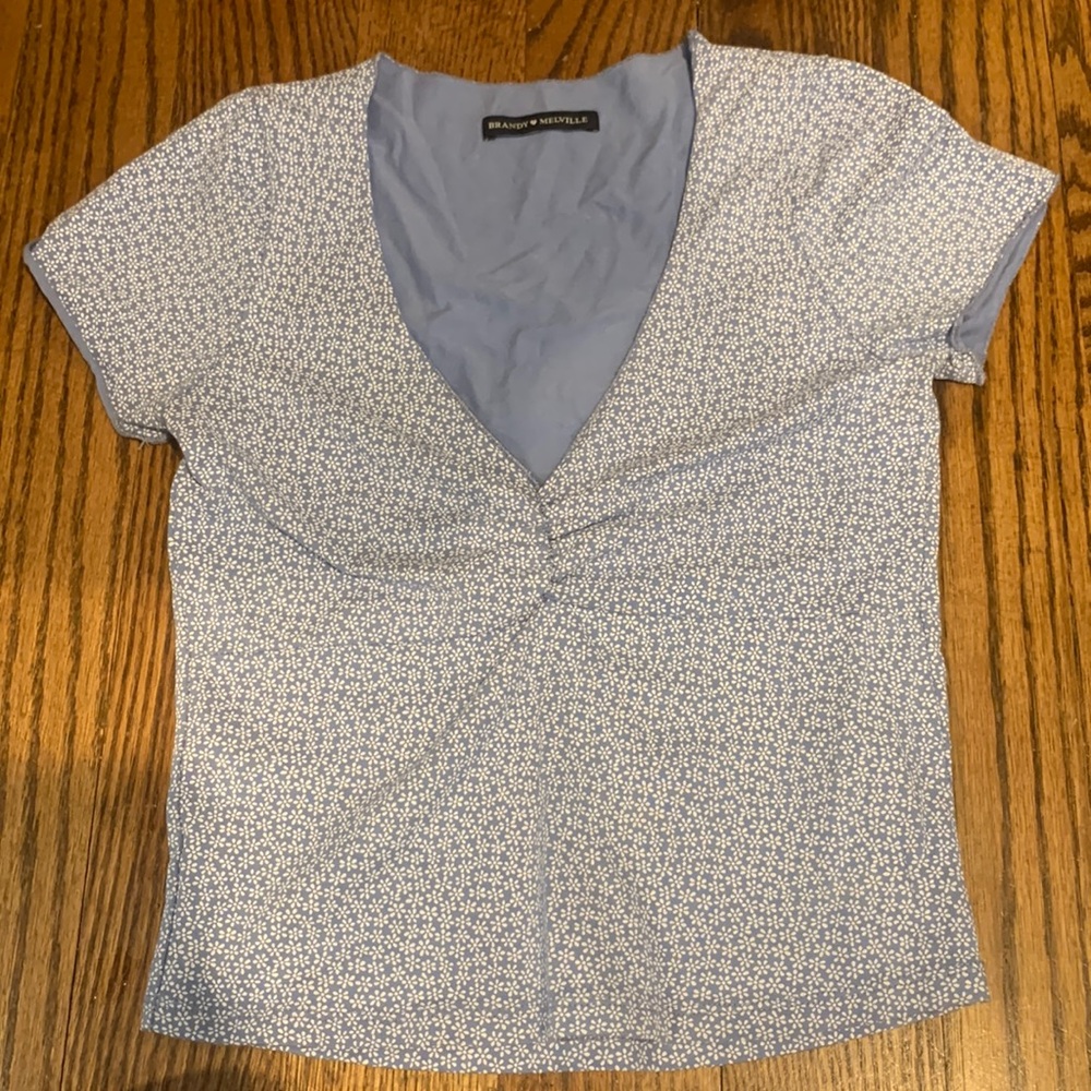 Brandy Melville Gina Floral Top